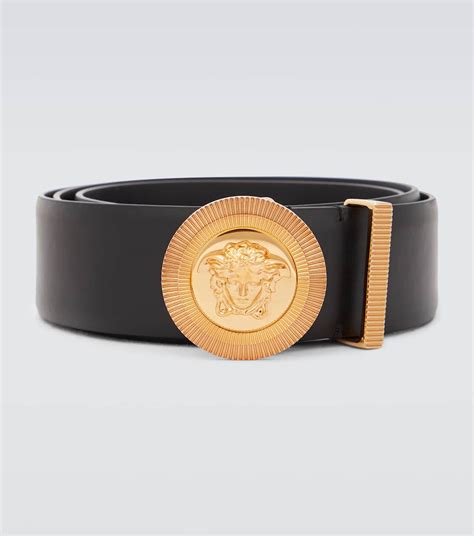 versace collection medusa head belt